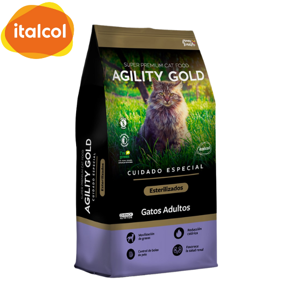 AGILITY GOLD GATOS ESTERILIZADOS AGILITY GOLD GATOS ESTERILIZADOS