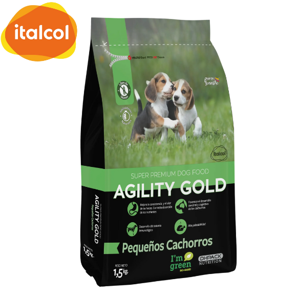 AGILITY GOLD PEQUEÑOS CACHORROS AGILITY GOLD PEQUEÑOS CACHORROS