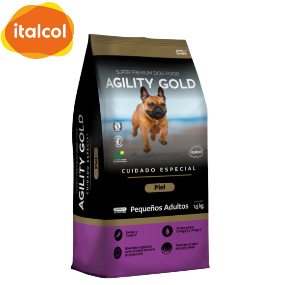 AGILITY GOLD PIEL PEQUEÑOS ADULTOS AGILITY GOLD PIEL PEQUEÑOS ADULTOS
