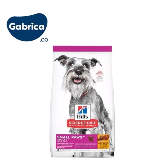 HILLS ADULT 7+ SMALL PAWS CHICKEN MEAL, BARLEY & BROWN RICE RECIPE DOG 4.5LB GABRICA HILLS ADULT 7+ SMALL PAWS CHICKEN MEAL, BARLEY & BROWN RICE RECIPE DOG 4.5LB GABRICA