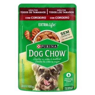 ALIMENTO HUMEDO DOG CHOW CON CORDERO