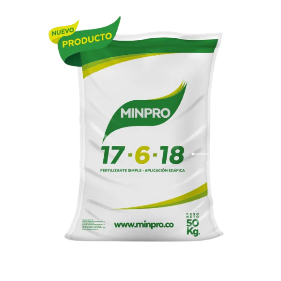 FERTILIZANTE MINPRO 17-6-18 FERTILIZANTE MINPRO 17-6-18