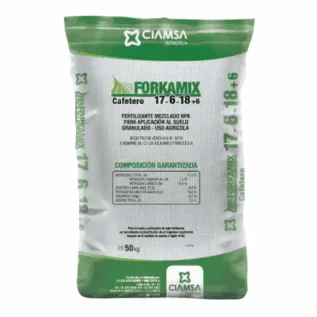Fertilizante  Forkamix Cafetero 17-6-18 de Ciamsa