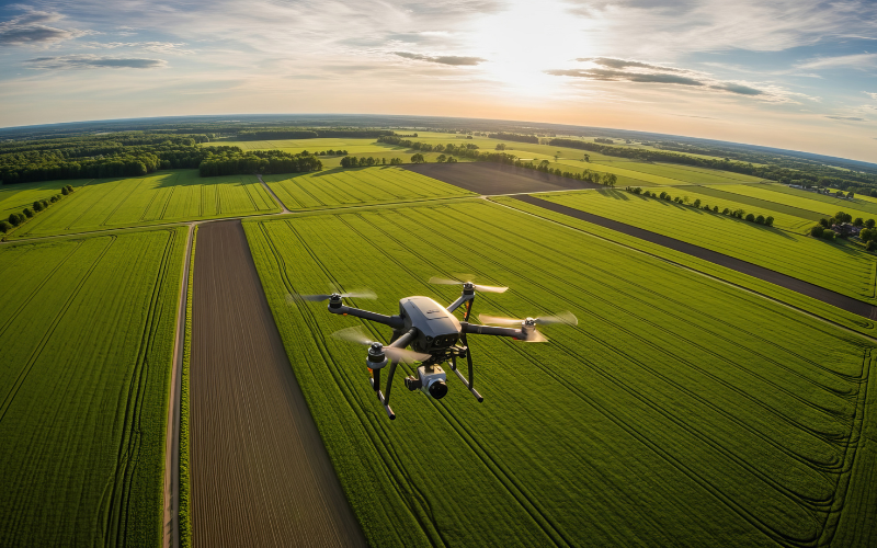 Drones-Fumigación con drones
