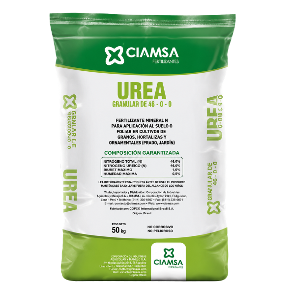 Urea 46-0-0-Ciamsa Urea 46-0-0-Ciamsa